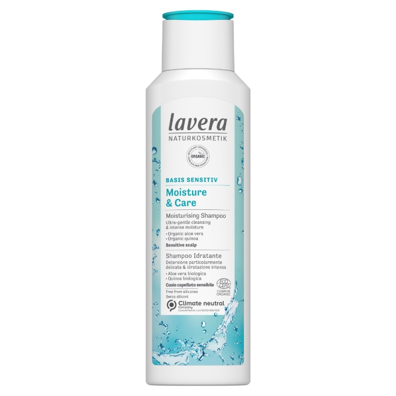 Pomačkaný obal lavera Basis Šampon Moisture & Care 250 ml