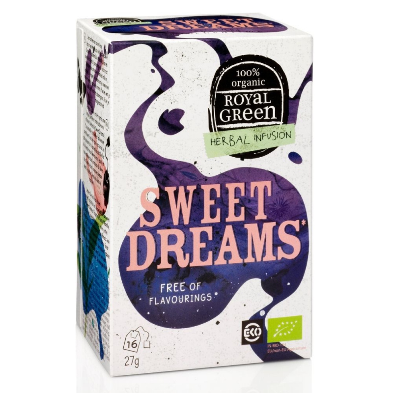 Royal Green bylinný čaj Sweet Dreams BIO 16 x 1,7 g