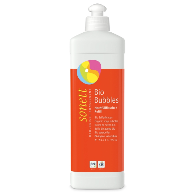 Pomačkaný obal - SONETT Bio Bublifuk pro děti - Náplň 0,5 l