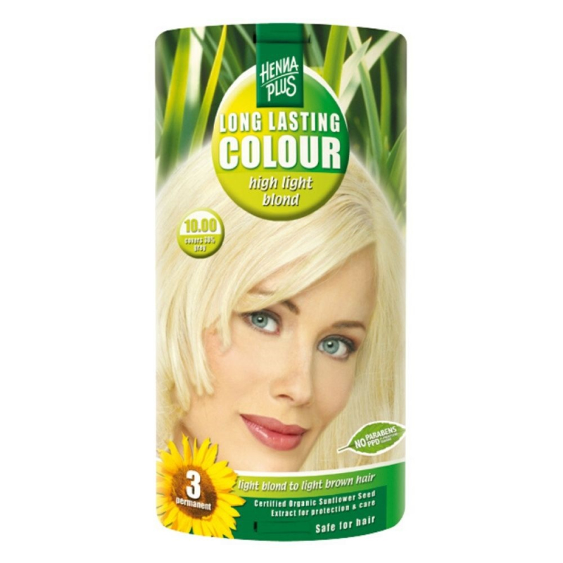 Hairwonder by Hennaplus Dlouhotrvající barva EXTRA SVĚTLÁ BLOND 10.00