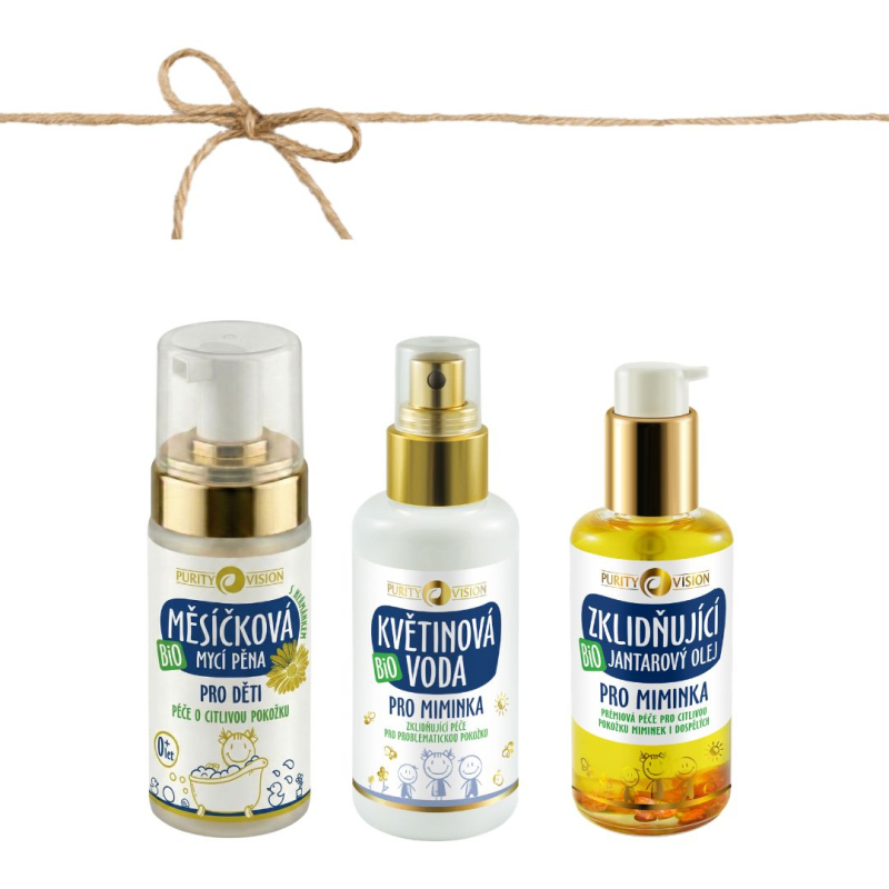PURITY VISION Bio Set koupelové péče pro děti