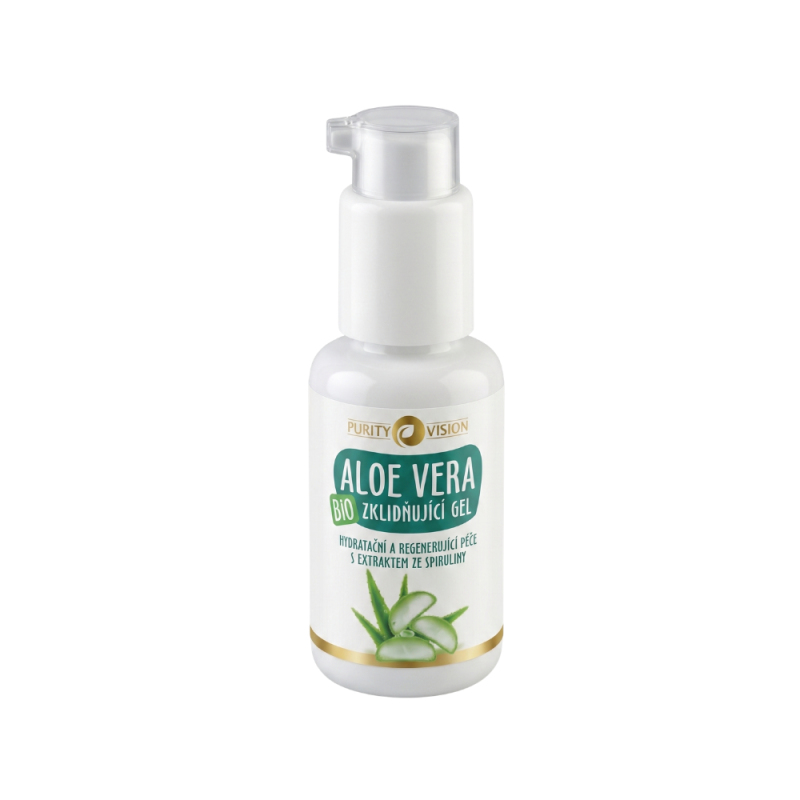 PURITY VISION Bio Zklidňující Aloe vera gel 50 ml