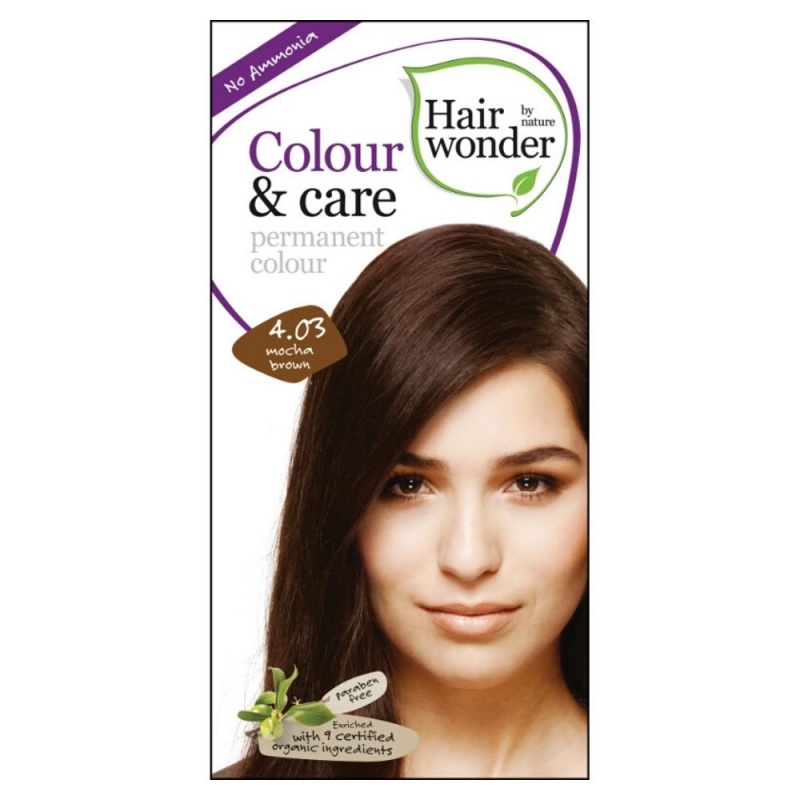 Hairwonder Dlouhotrvající barva MOCCA HNĚDÁ 4.03 100 ml