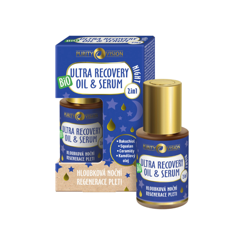 PURITY VISION Bio Ultra recovery night oil & serum 2in1 30 ml
