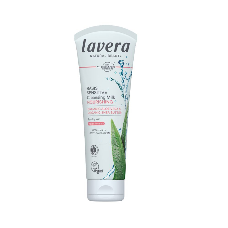 lavera Basis Sensitiv Čisticí pleťové mléko 125 ml