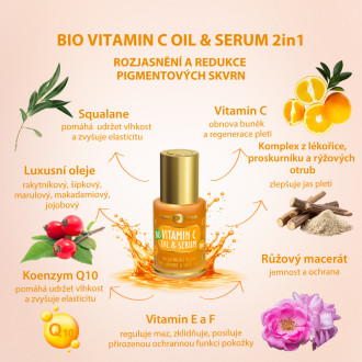 PURITY VISION Bio Vitamin C oil & serum 2in1 30 ml