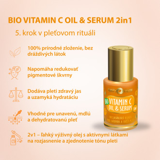 PURITY VISION Bio Vitamin C oil & serum 2in1 30 ml
