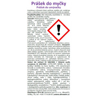 ALMAWIN Prášek do myčky 1250 g
