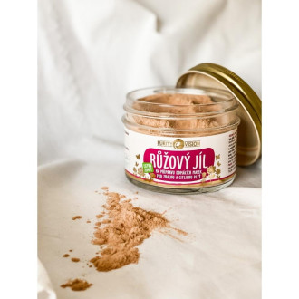 Pomačkaný obal PURITY VISION Růžový jíl 175 g
