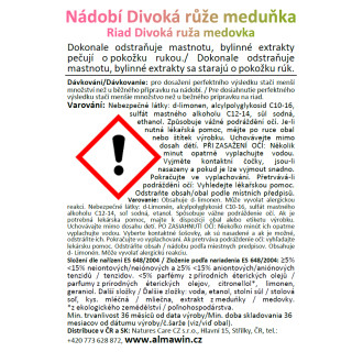 ALMAWIN Nádobí Divoká růže-Meduňka 1 l