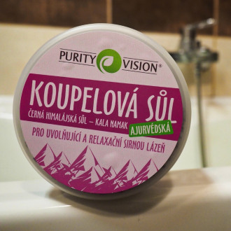 PURITY VISION Ajurvédská koupelová sůl 1,2 kg