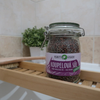 PURITY VISION Ajurvédská koupelová sůl 1,2 kg