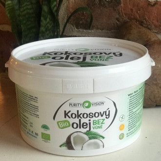 PURITY VISION Bio Kokosový olej bez vůně 2,5 l