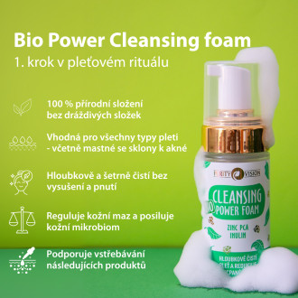 PURITY VISION Bio Cleansing Power foam 90 ml