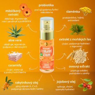 PURITY VISION Bio Měsíčkové ochranné sérum 30 ml