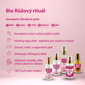 PURITY VISION Bio Růžový rituál v péči o pleť