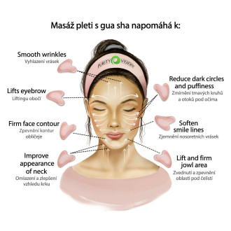 PURITY VISION Gua sha - masážní kámen