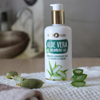 PURITY VISION Bio Zklidňující Aloe vera gel 200 ml
