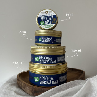 PURITY VISION Bio Měsíčková Zinková mast 220 ml