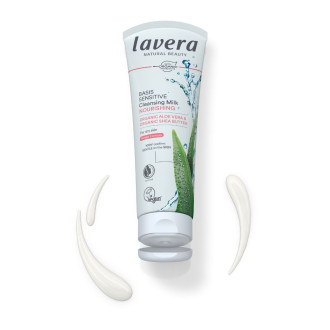 lavera Basis Sensitiv Čisticí pleťové mléko 125 ml