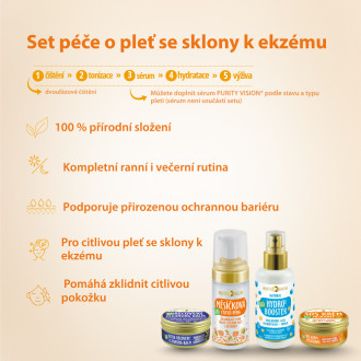 PURITY VISION Bio Set péče o pleť se sklony k ekzému