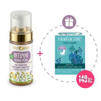 PURITY VISION Bio Jemná intimní pěna 90 ml