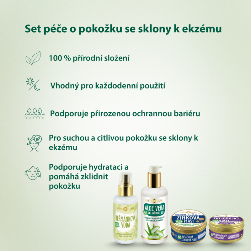 PURITY VISION Bio Set péče o tělo se sklony k ekzému