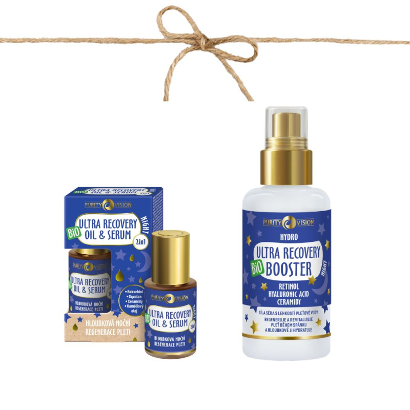 Ultra recovery night Boost & Glow set