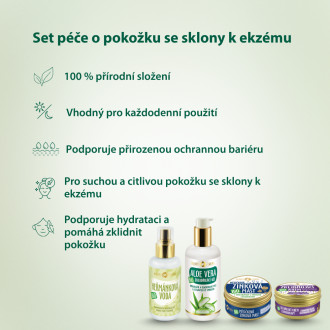 PURITY VISION Bio Set péče o tělo se sklony k ekzému