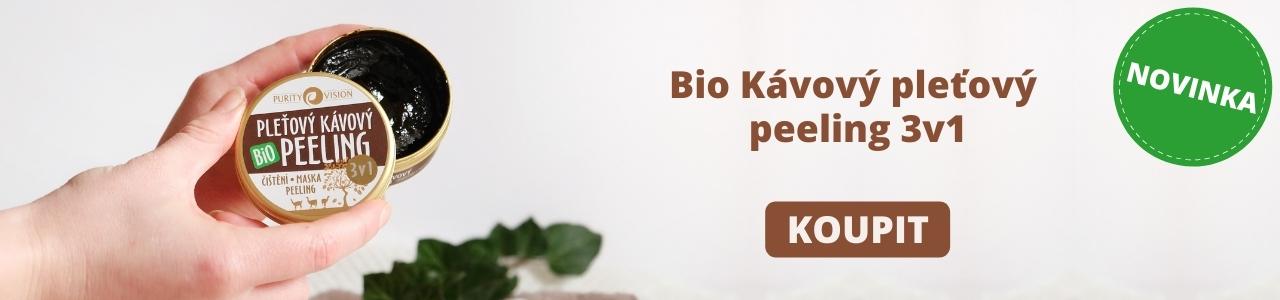 Bio Kávový pleťový peeling - Organictime.cz