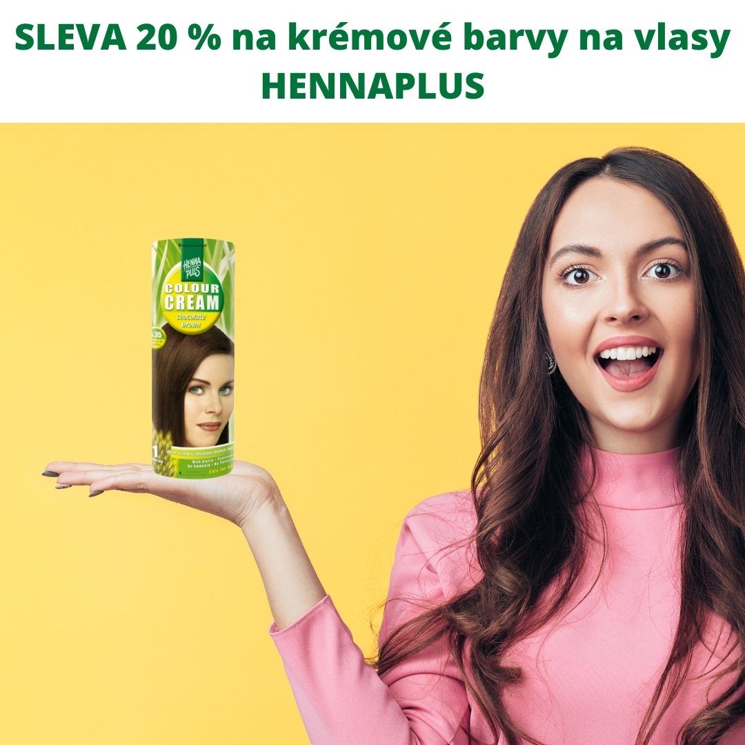 přírodní barvy na vlasy akce