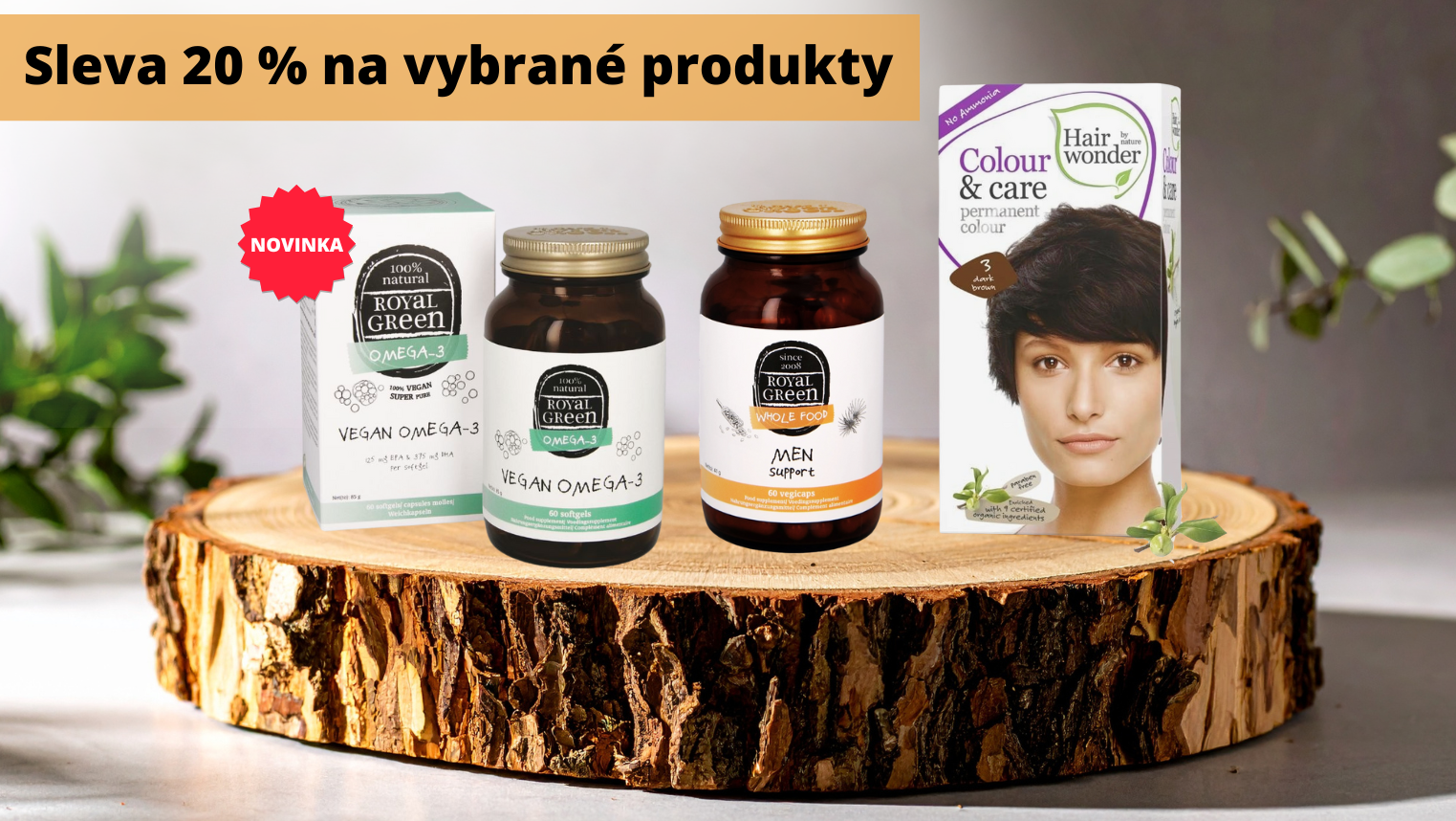 přírodní kosmetika akce