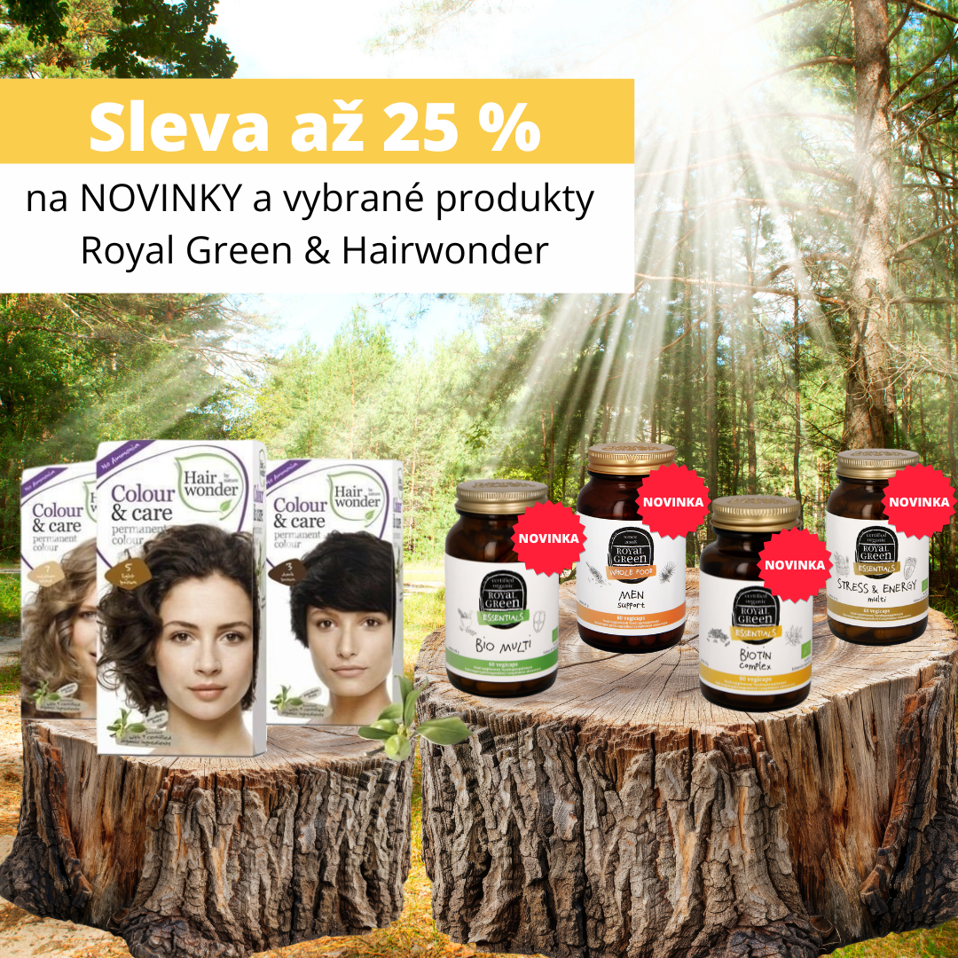přírodní vitamíny a vlasová kosmetika v akci
