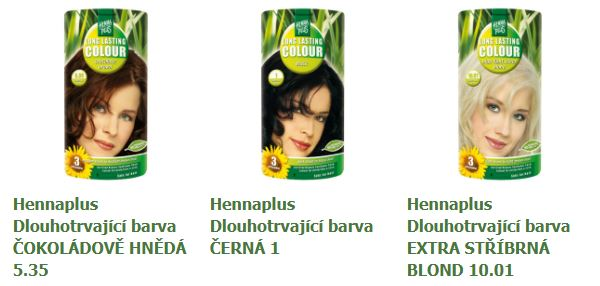  přírodní barvy na vlasy