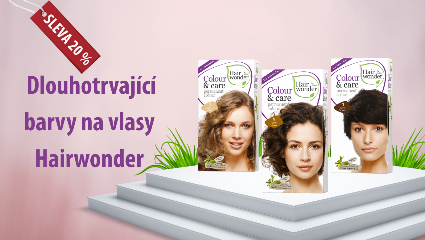 Dlouhotrvající barvy na vlasy Hairwonder 