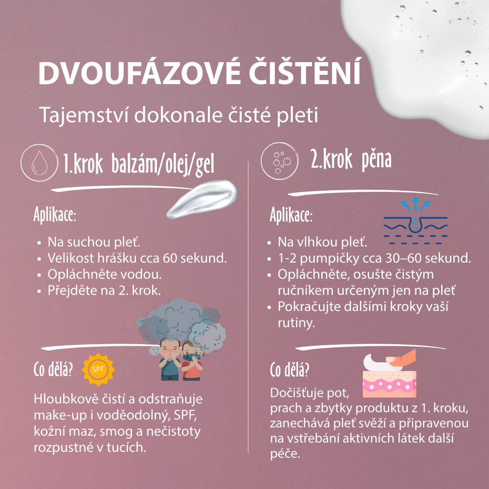 přírodní čištění pleti