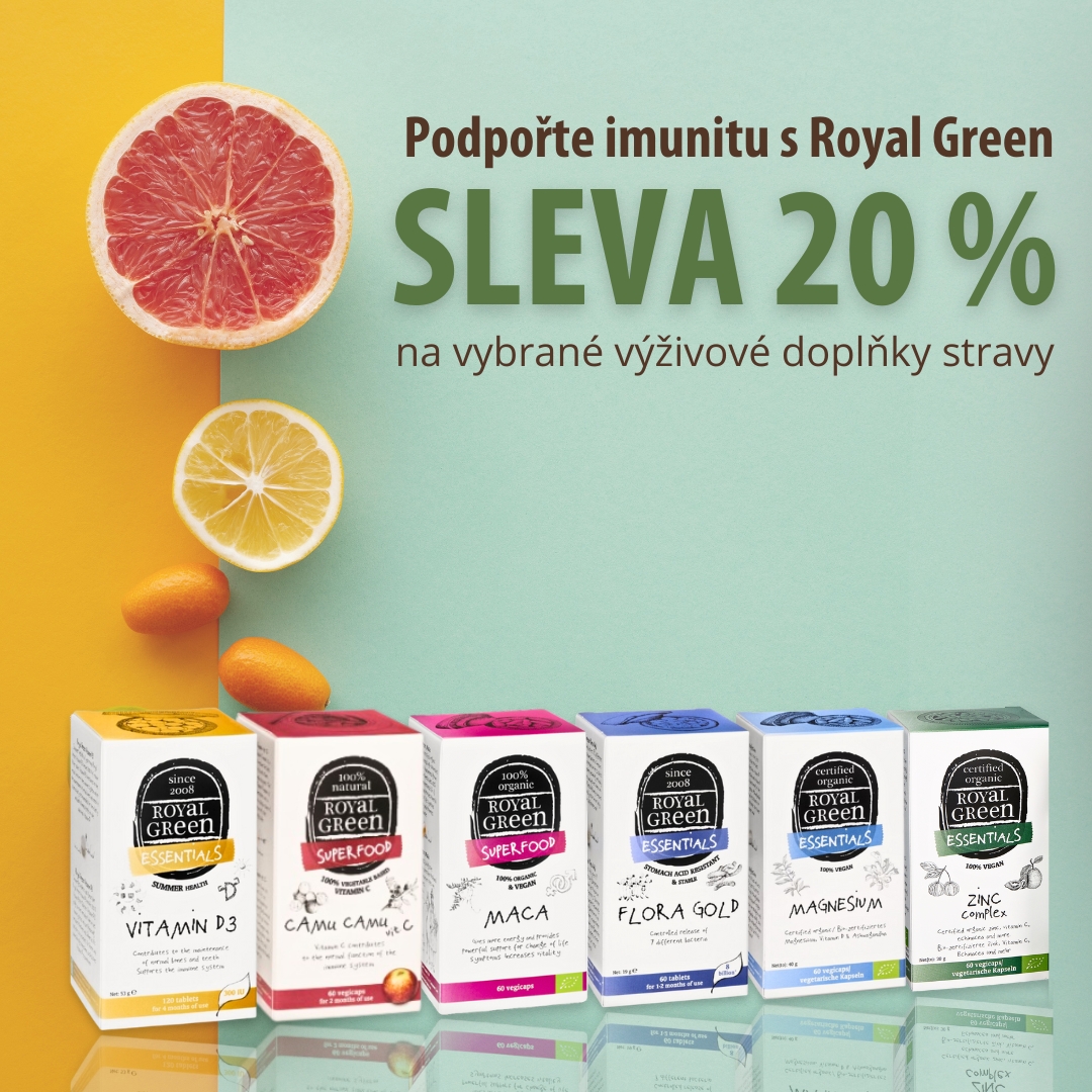 Přírodní vitamíny v akci - Objevte sílu přírody s Royal Green Bio Vitamín
