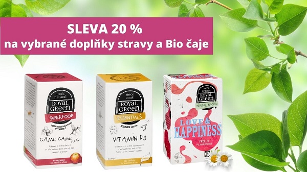 Bio vitamíny přírodní doplňky stravy a Bio čaje 